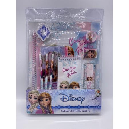 Disney Frozen Knutselset voor meisjes - Anna & Elsa - Briefpapier - Notitieblok - Potloden - Puntenslijper - Cadeau - Verjaardag - Knutselen - Cadeautip Kind
