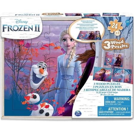 Frozen 2 Houten Puzzel in Doos