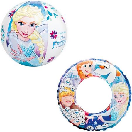 Frozen Zwemset - Strandset - Zwemband - Strandbal Frozen - Disney - Kinder zwembandje