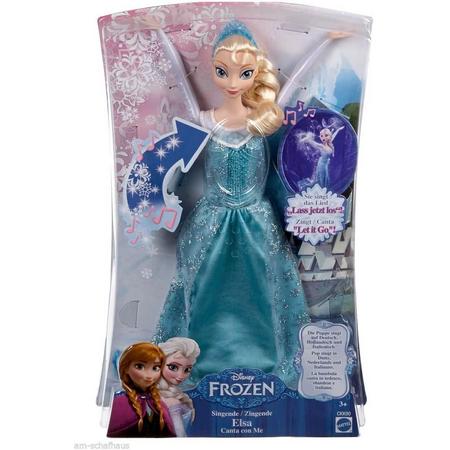 Mattel Frozen Royal Color Elsa Doll pop