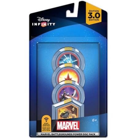 Disney Infinity 3.0 Marvel - 4 Power Discs Pack