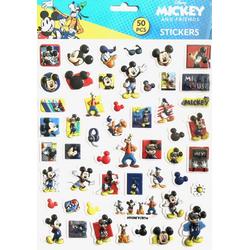 DISNEY MICKEY and friends 3D sticker met 50 stuks