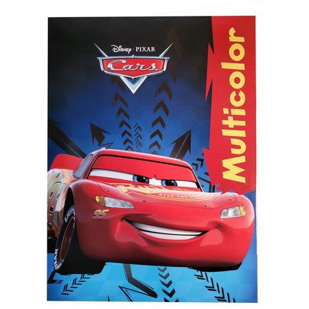 Disney Pixar Cars - Kleurboek - 17 kleurplaten - 17 voorbeelden in kleur - kleuren - knutselen - verjaardag kado - cadeau