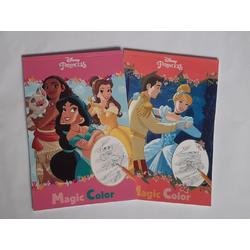 2 Toverblokken - 2 x Disney Princess - krasblokken - schoencadeau - Prinsessen