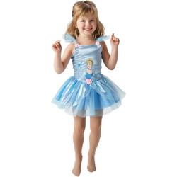 Disney Princess Childrens/Kids Ballerina Cinderella Costume (Blue)