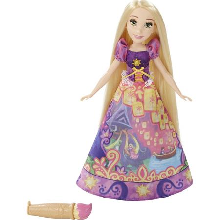 Disney Princess Rapunzel met Magische jurk - Pop