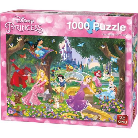 Puzzel - Disney Princess Summer - 1000 stukjes