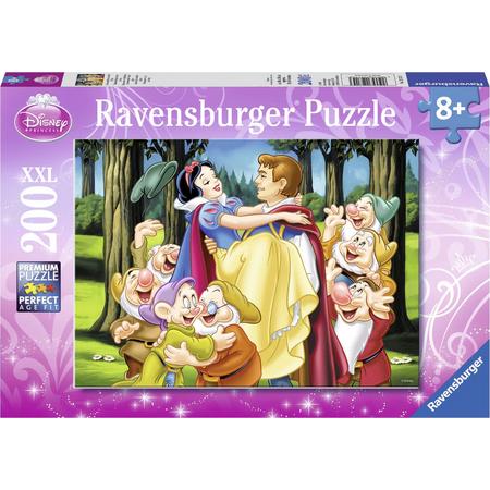 Ravensburger puzzel Disney Princess Sneeuwwitje en prins - Legpuzzel - 200 stukjes