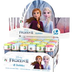 10x Frozen 2 bellenblaas flesjes met spelletje 60 ml voor kinderen - Uitdeelspeelgoed - Grabbelton speelgoed