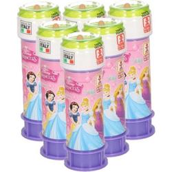 12x Bellenblaas Disney Princess 60 ml speelgoed voor kinderen - Uitdeelspeelgoed/weggevertjes