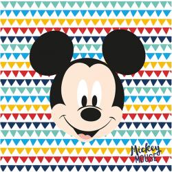 20 premium papieren Mickey™ servetten - Feestdecoratievoorwerp