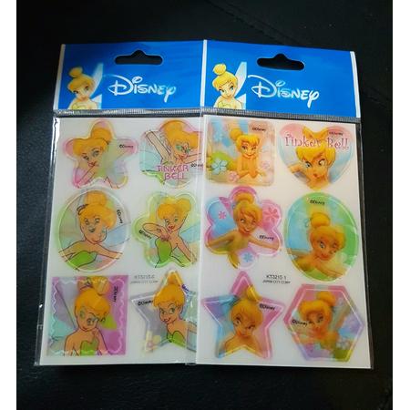 3D stickers Disney Tinkerbel 2 stuks