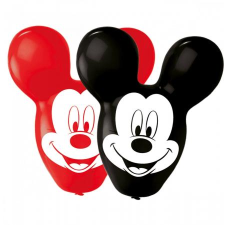 4 latex Mickey™ grote oren ballonnen - Feestdecoratievoorwerp
