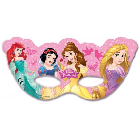 6 Disney ™ prinsessen maskers - Feestdecoratievoorwerp