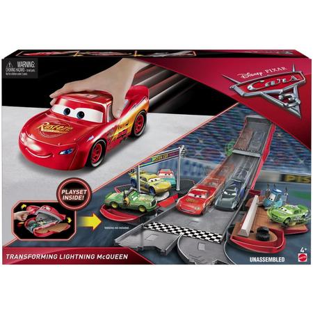Cars 3 Transforming Mater And Blue Mcqueen assortiment