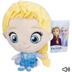   - Elsa knuffel met geluid - 30 cm - Pluche -   Frozen knuffel