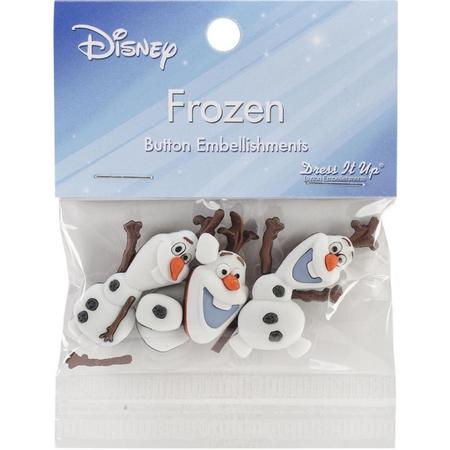 Disney - Frozen 2 -  Dress It Up Licensed buttons - 4 stuks