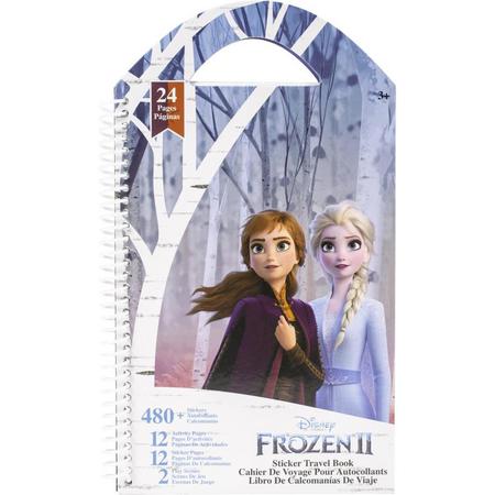 Disney - Frozen 2 - Sticker Travel Book - 24 Paginas