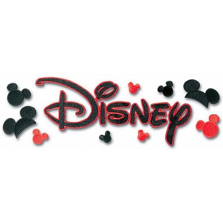 Disney - Geborduurde Disney Titel Stickers - 1 set