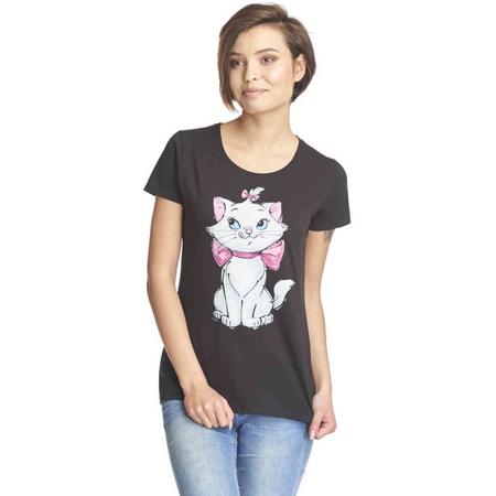 Disney Aristocats Dames Tshirt -XXL- Pure Cutie Zwart
