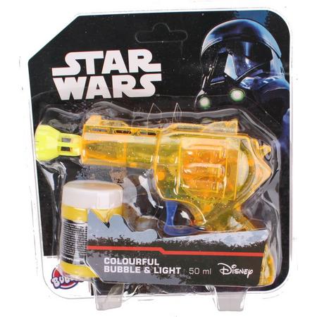 Disney Bellenblaaspistool Met Sop Star Wars 15,5 Cm Oranje
