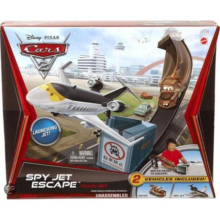 Disney Cars 2 Spy Jet Escape Track - Vliegtuig ontsnapping