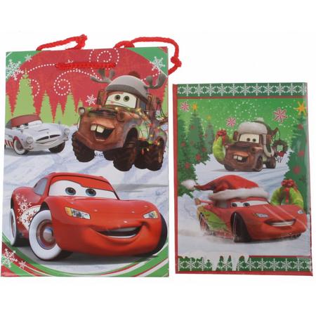 Disney Cars cadeautas en wenskaart 24 x 17 cm