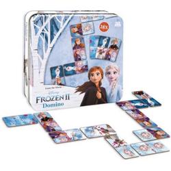   Domino Frozen Ii Junior Karton Blauw/wit 29-delig
