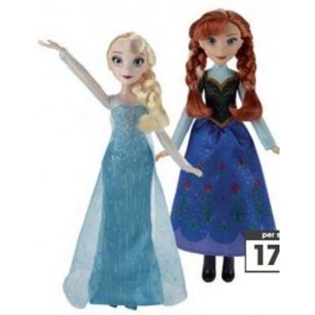 Disney Elsa en Anna Poppensetje - 33 cm