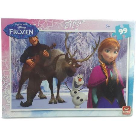 Disney Frozen - Puzzel - 99 stukjes - Anna - Olaf