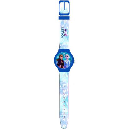 Disney Frozen 2 Horloge 22 Cm Blauw