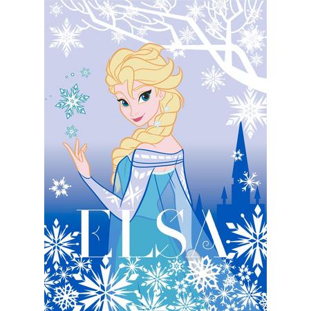 Disney Frozen Elsa - Speelkleed - Vloerkleed - Tapijt - 95x133 cm