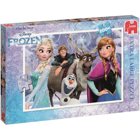 Disney Frozen  XL Puzzel - 200 Stukjes