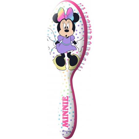 Disney Haarborstel Minnie Mouse Meisjes 21,5 Cm Roze/wit