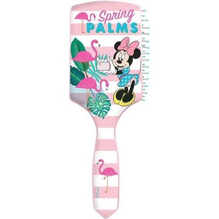 Disney Haarborstel Minnie Mouse Meisjes 8,5 X 25 Cm Kunsstof Roze