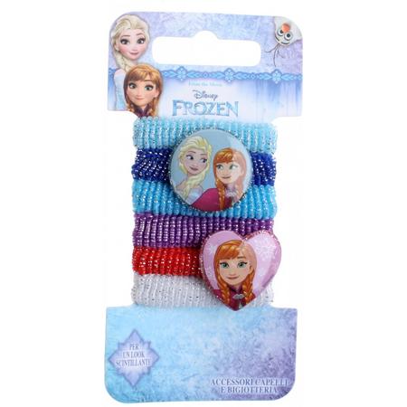 Disney Haarelastiekjes Frozen Elsa 6-delig