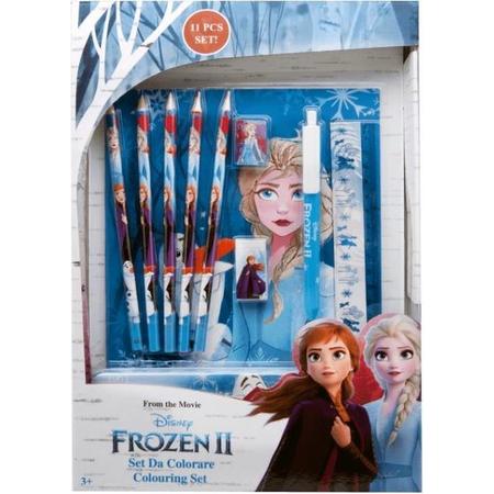 Disney Kleurset Frozen Ii Junior 22,5 X 32 Cm Papier 11-delig