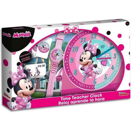 Disney Leerklok-set Minnie Mouse Junior Rubber 3-delig