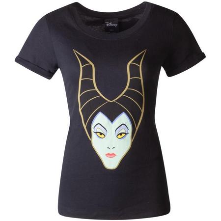 Disney Maleficent Dames Tshirt -L- Zwart