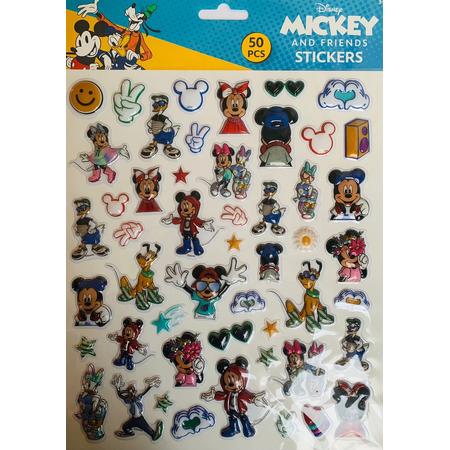 Disney Mickey - Stickers - Stickervellen - Mickey Mouse - Minnie Mouse - Knutselen