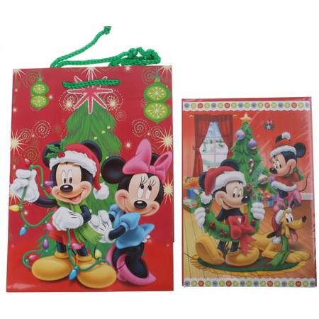 Disney Mickey En Minnie Cadeautas En Wenskaart 24 X 17 Cm