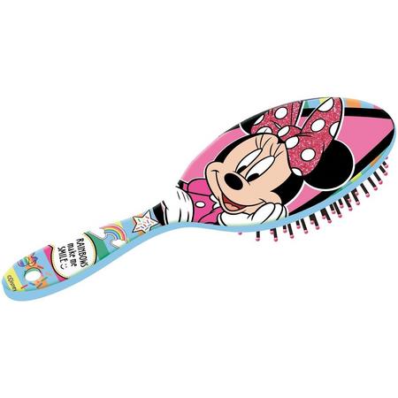 Disney Minnie Mouse Haarborstel 17 Cm Lichtblauw