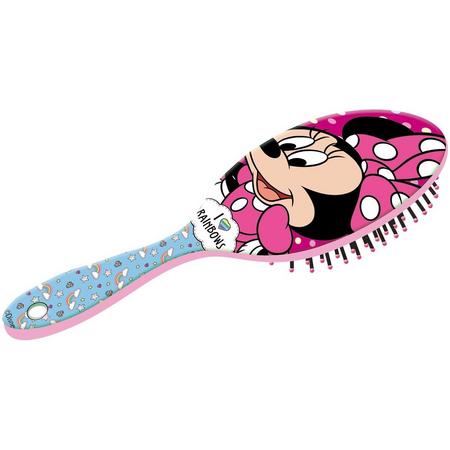 Disney Minnie Mouse Haarborstel 17 Cm Roze