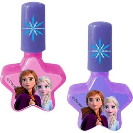 Disney Nagellak Frozen Meisjes Roze/paars 2-delig