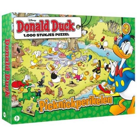 Disney Puzzel Donald Duck Picknickperikelen 1000 Stukjes