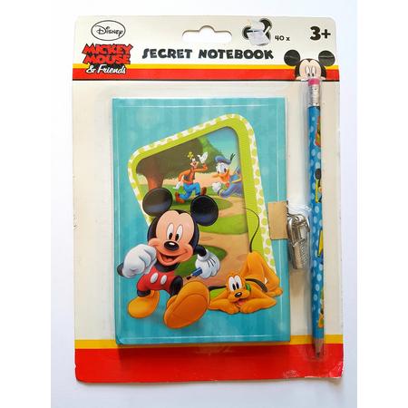 Disney Secret notebook dagboek Mickey Mouse