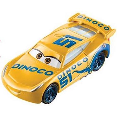 Disney Speelgoedauto Pixar Dinoco Cruz Ramirez Oranje/geel