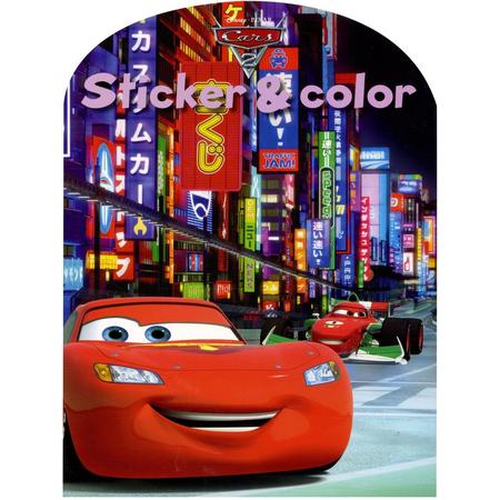 Disney Sticker & Color - Cars