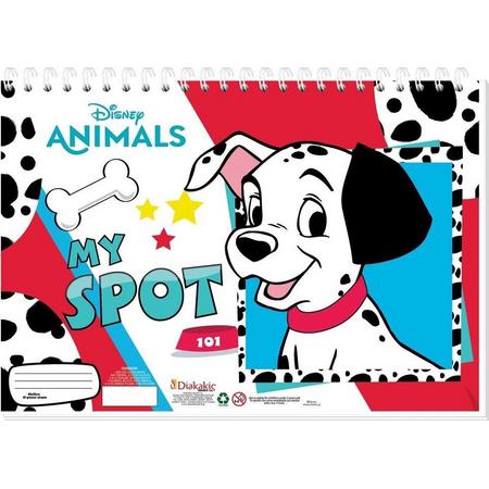 Disney Sticker- En Kleurboek My Spot 33 Cm Papier 40 Paginas
