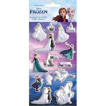 Disney Stickers Puffy Frozen Junior 10 X 22 Cm Vinyl 14 Stuks